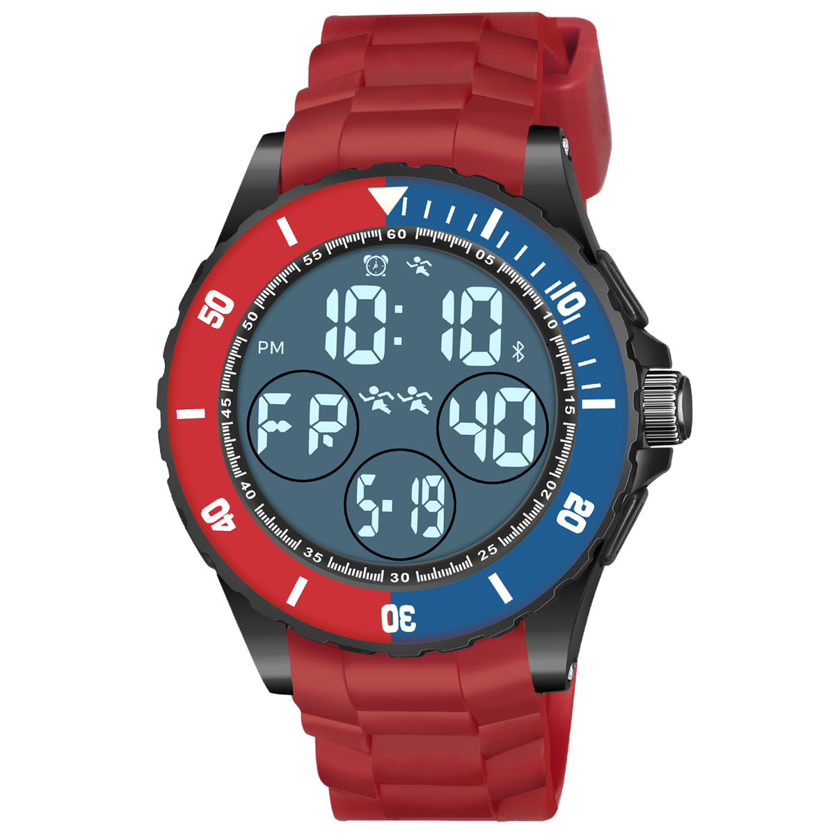 Outdoor Sports Turbo Bezel Night Raptor Digital Watch - 1191