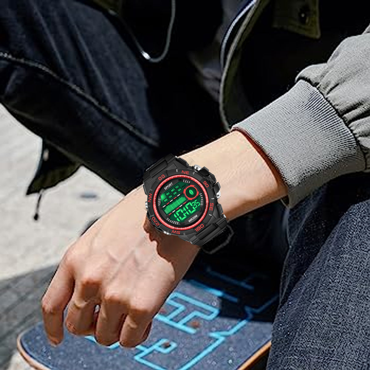 Youth Series Premium Sports Digital Watch - 1053