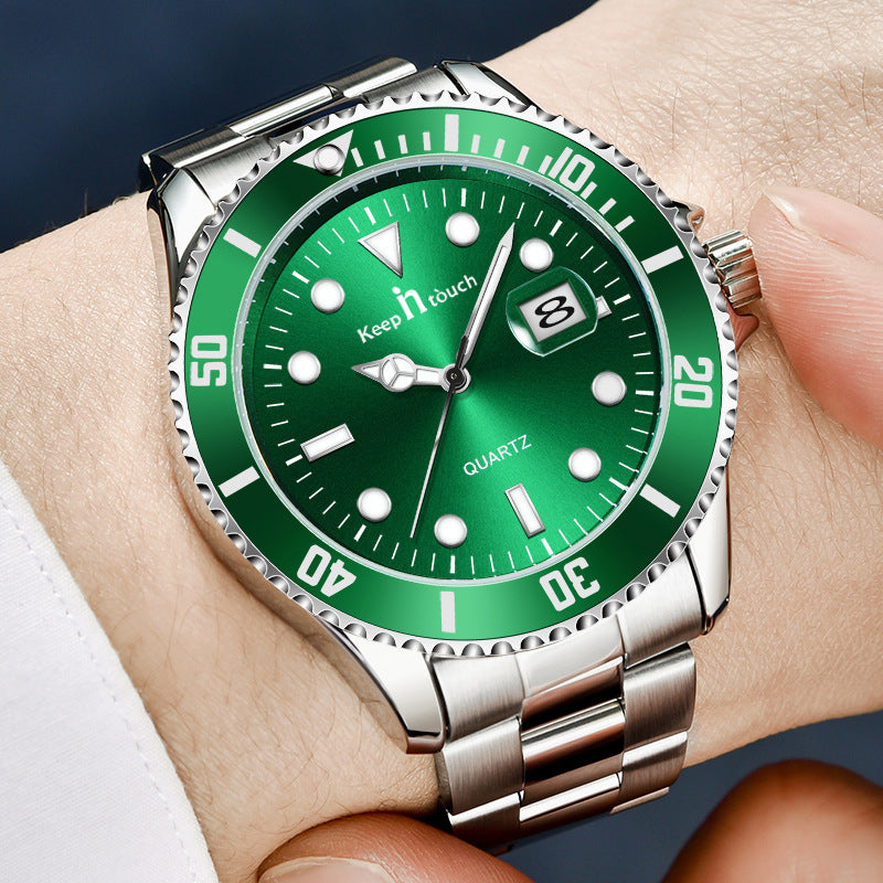 Keep n Touch Diver Series Analog - For Men KnT-6618 Stainless Steel Quartz Classic