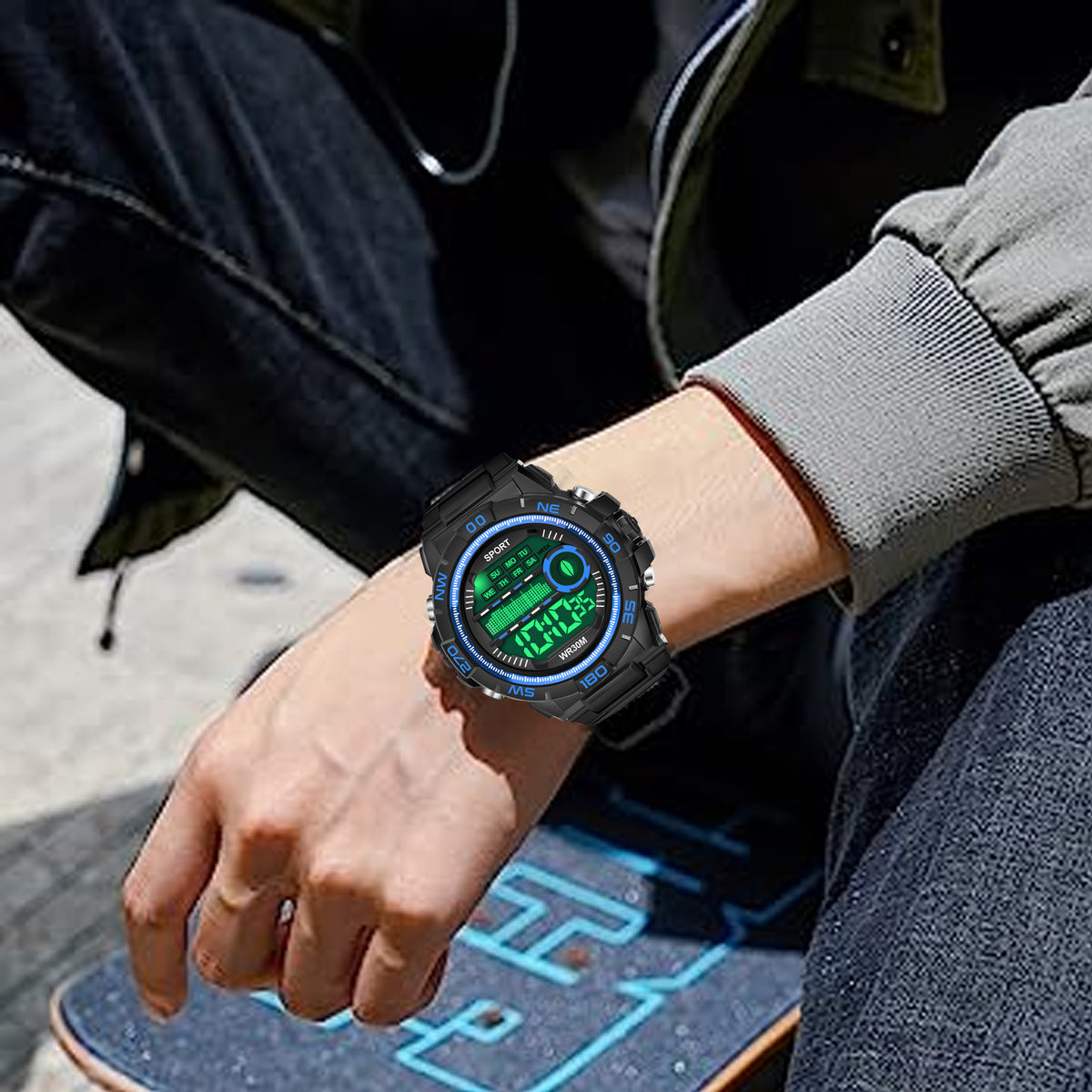 Youth Series Premium Sports Digital Watch - 1053