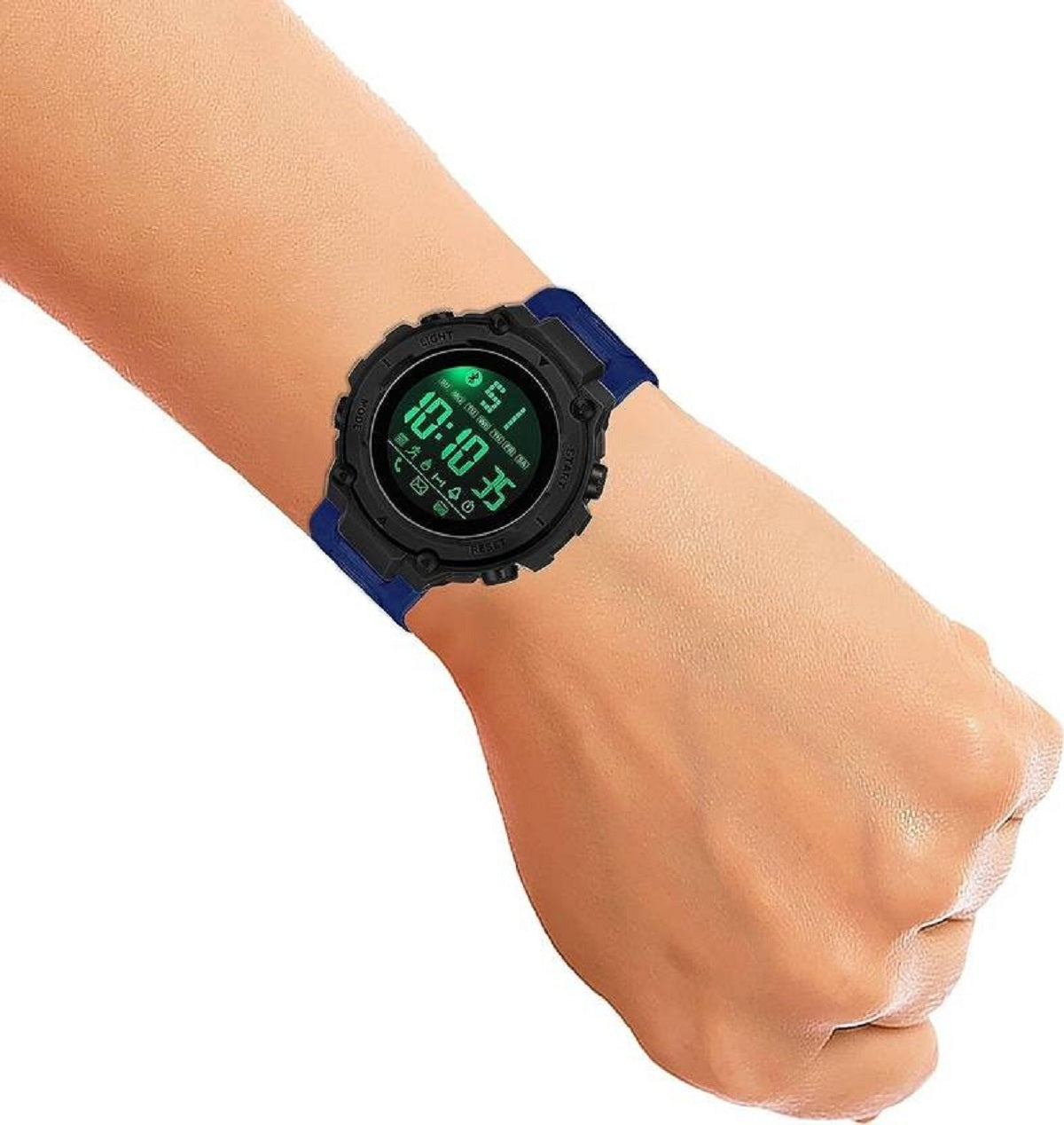 Multifunction Waterproof Wrist Sports Digital Watch - 1145