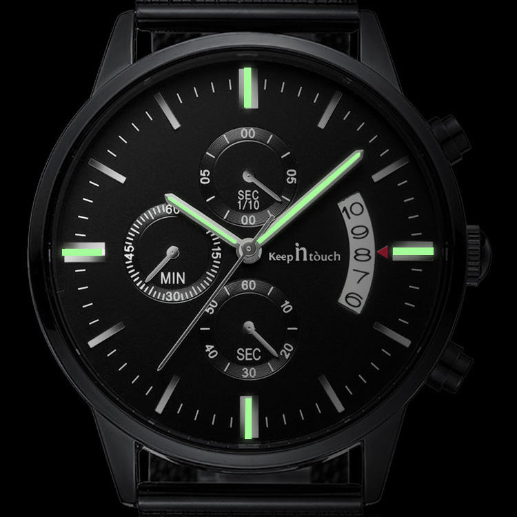 Keep n Touch Analog Watch - For Men KnT-1024 Mesh-Classic-Watch-Men