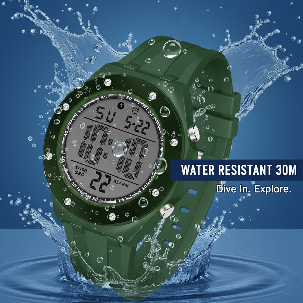 Core Motion Shadow Core Digital Watch For Men - 1193