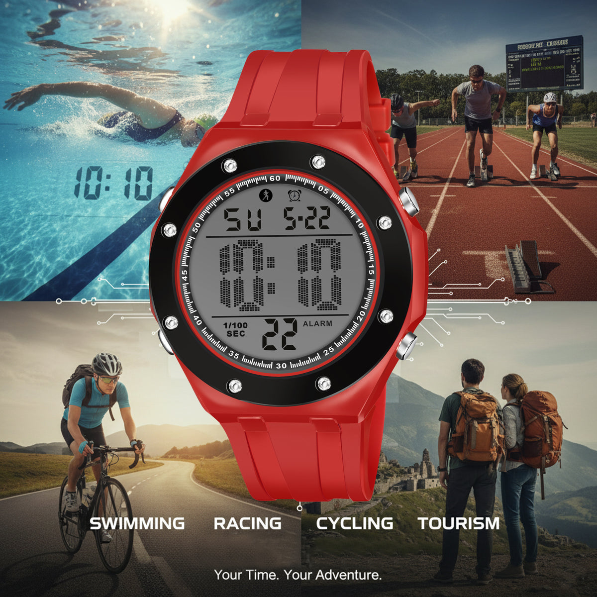 Core Motion Shadow Core Digital Watch For Men - 1193