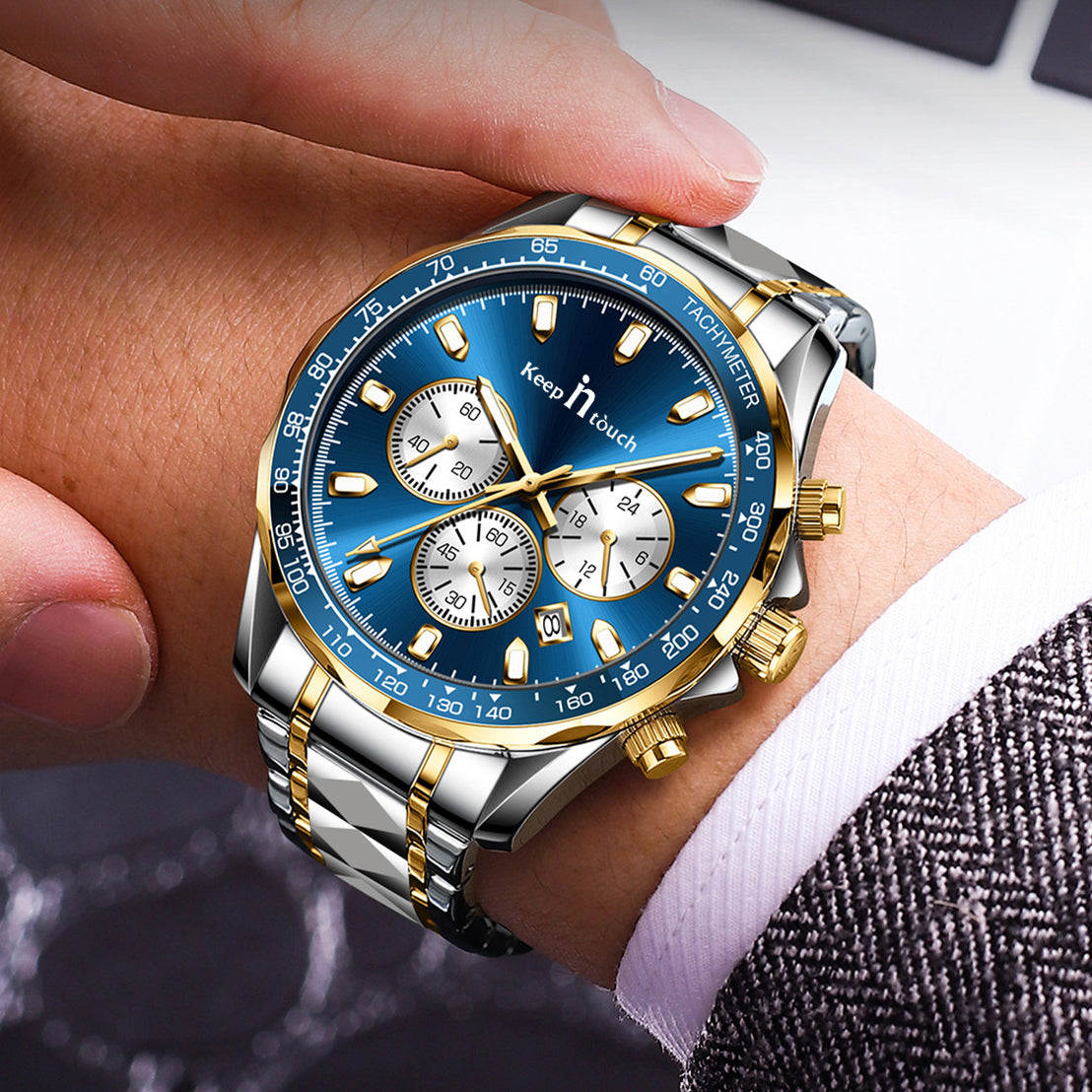 Keep n Touch Analog Watch - For Men KnT-1027 Tachymeter-Watch-Men