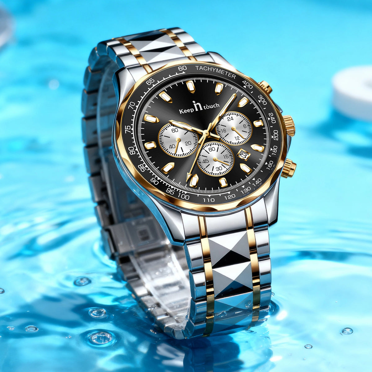 Keep n Touch Analog Watch - For Men KnT-1027 Tachymeter-Watch-Men